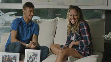 Neymar grava campanha publicitária do Dia das Mães ao lado da irmã, Rafaella - Divulgação