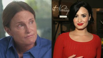 Demi Lovato dedica música a Bruce Jenner - Getty Images/ Reprodução