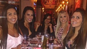 Ex-BBBs Amanda Djehdian, Tamires Peloso, Kelly Medeiros e Júlia Nunes - Instagram/Reprodução