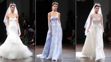 Inspire-se nos vestidos de noivas da 'Bridal Week' - Getty Images