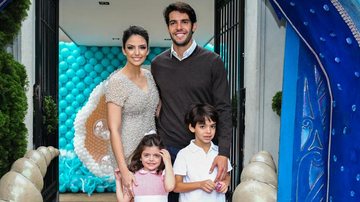 Kaká e Carol Celico comemoram o aniversário da filha em São Paulo - Manuela Scarpa/Photo Rio News