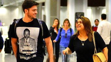 Preta Gil viaja com o marido, Rodrigo Godoy - William Oda / AgNews