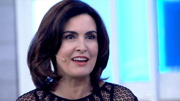 Fátima Bernardes: Emoção no 'Encontro' - Reprodução TV Globo