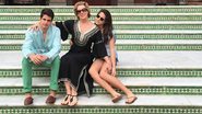 Claudia Raia e os filhos Enzo e Sophia: Viagem - Reprodução Instagram