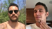 James Franco: antes e depois - Instagram/Reprodução