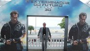 Arnold Schwarzenegger vai ao lançamento de “O Exterminador do Futuro: Gênesis” - Marcello Sá Barretto/Ag News