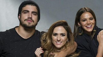 Caio Castro, Tatá Werneck e Bruna Marquezine - Estevam Avellar/Globo