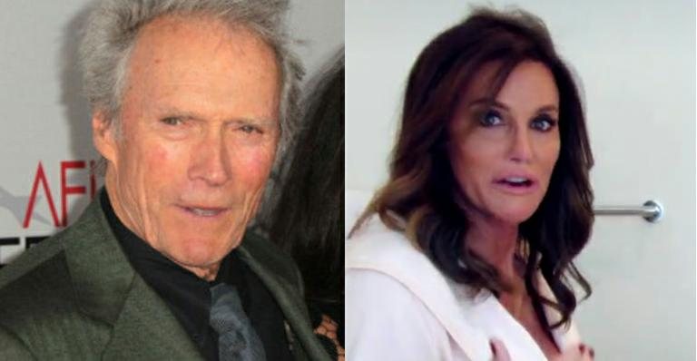 Clint Eastwood e Caitlyn Jenner - Reprodução