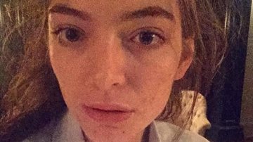 Lorde publica foto sem maquiagem - Instagram/Reprodução