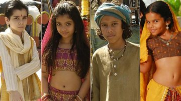 Amarit, Anusha, Hari e Lalit - Reprodução/ TV Globo