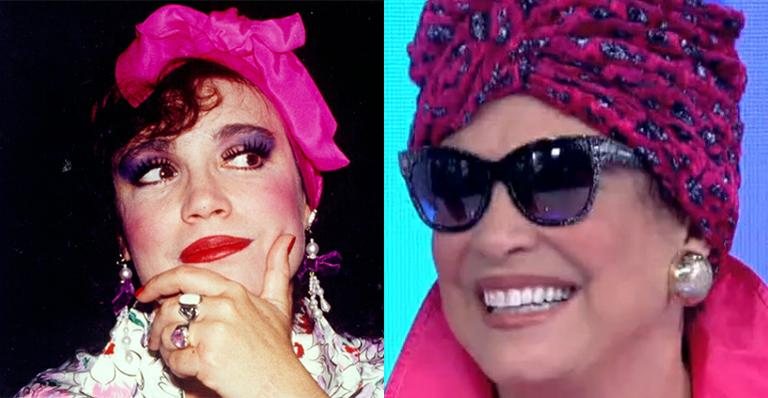Regina Duarte vira 'Viúva Porcina' - Reprodução TV Globo