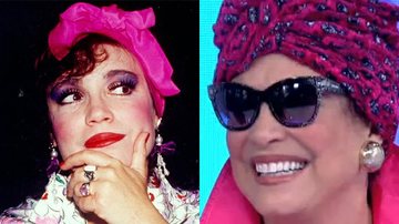 Regina Duarte vira 'Viúva Porcina' - Reprodução TV Globo