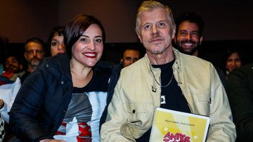 Miguel Falabella se reúne com elenco de novo musical, 'Antes Tarde do que Nunca' - Marcos Ribas/ FotoRioNews