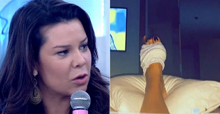 Fernanda Souza no 'Encontro' - Reprodução TV Globo