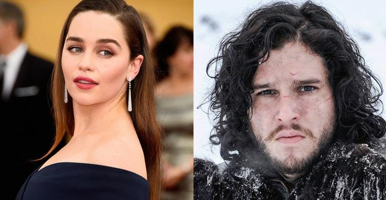 Emilia Clarke, de 'Game of Thrones', diz que existe chances de Jon Snow voltar para a série - Getty Images/ Divulgação