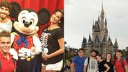 Deborah Secco e Hugo Moura com amigos na Disney - Instagram/Reprodução