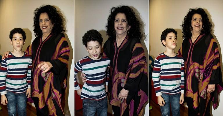 Em rara aparição, Gal Costa recebe o filho após show - Marcos Ribas/Photo Rio News