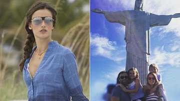 Alessandra Ambrosio no Cristo Redentor em família - Divulgação/ Reprodução Instagram