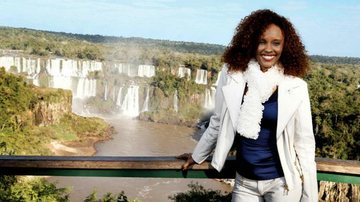 Convidada para 6º Fórum Mundial de Meio Ambiente, Isabel Fillardis visita o Parque Nacional do Iguaçu. - GUSTAVO RAMPINI E ANDERSON FERREIRA