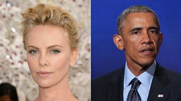 Charlize Theron diz que convidou Barack Obama para uma boate de striptease - Getty Images