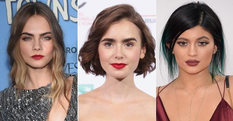 Cara Delevingne, Lily Collins e Kylie Jenner - Getty Images
