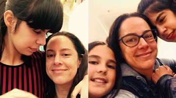 Silvia Abravanel com as filhas Luana e Amanda - Instagram/Reprodução