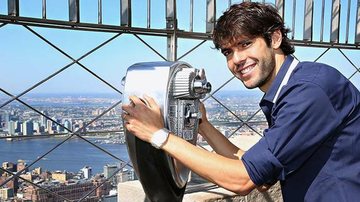 Kaká no Empire State Building - CINDY ORD/GETTY IMAGES