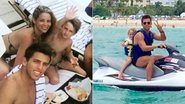 Danielle Winits e Amaury Nunes: juntos em Miami - Instagram/Reprodução