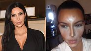 Baking make up: técnica deixa Kim Kardashian perfeita - ReproduçãoInstagram/Getty Images