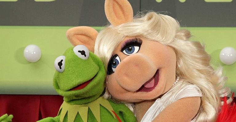 Kermit e Miss Piggy - Reprodução