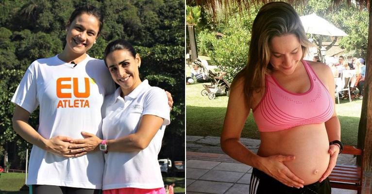 Fernanda Gentil: rotina de exercícios na gravidez - Divulgação/Instagram