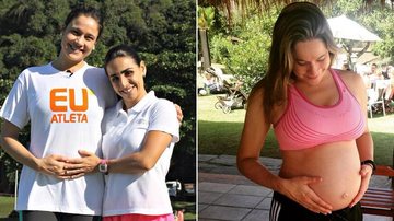 Fernanda Gentil: rotina de exercícios na gravidez - Divulgação/Instagram