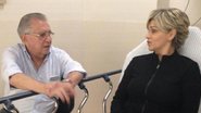 Carlos Alberto de Nóbrega acompanha a mulher, Andréa Nóbrega, no hospital - Instagram/Reprodução