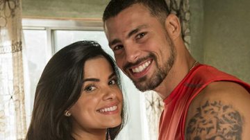Cauã Reymond e Vanessa Giácomo juntos na novela A Regra do Jogo - João Cotta/TV Globo