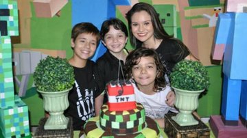 Ator mirim Kaik Brum comemora seu aniversário de 11 anos com tema de vídeo game - Valéria Gorne