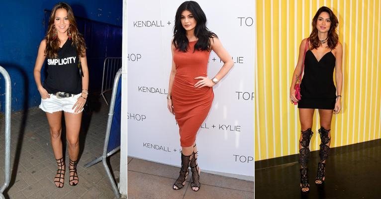 Bruna Marquezine, Kylie Jenner e Thaila Ayala - Getty Images/AgNews