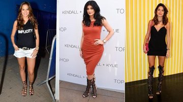 Bruna Marquezine, Kylie Jenner e Thaila Ayala - Getty Images/AgNews
