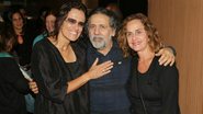 Zelia com Luiz Tatit e Regina Braga - Denilson Santos/AgNews