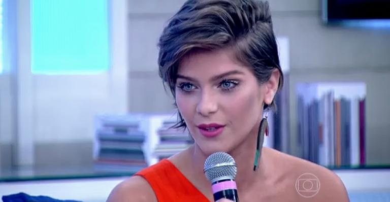 Isabella Santoni no 'Encontro' - Reprodução TV Globo