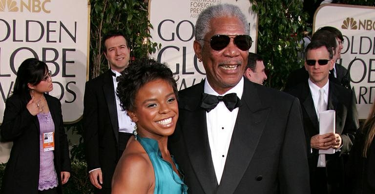 Morgan Freeman e Edena Hines - Getty Images