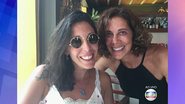 Angela Vieira com a filha - Reprodução TV Globo