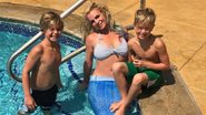 Britney Spears com os filhos Sean e Jayden - Instagram/Reprodução