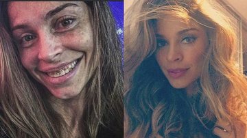 Grazi Massafera mostra 'antes e depois' de se transformar em Larissa, de Verdades Secretas - Reprodução/ Instagram