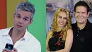 Otaviano Costa, Joelma e Chimbinha - TV Globo/Reprodução e AgNews