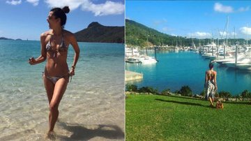 Na Austrália, Fernanda Motta exibe sua boa forma na praia - Reprodução/Instagram