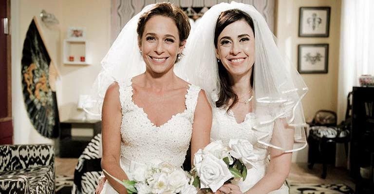 Andréa Beltrão e Fernanda Torres de noivas - Caiuá Franco/Globo