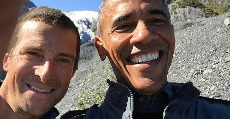 Barack Obama e Bear Grylls - Reprodução Instagram