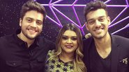 Preta Gil com Rodrigo Godoy e Lucas Lucco - Reprodução / Instagram