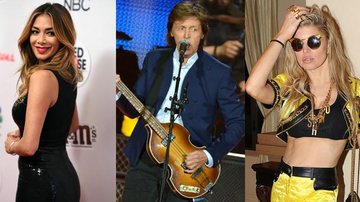 Nicole Scherzinger, Paul McCartney e Fergie - Getty Images