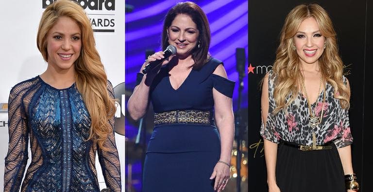 Shakira, Gloria Estefan, Thalia - Getty Images